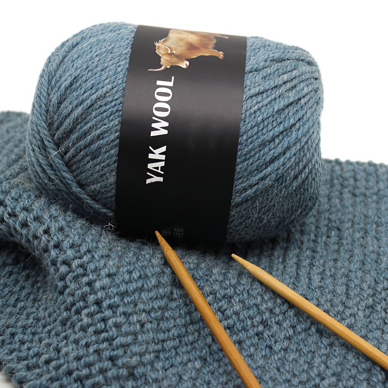 3 Strands Wool Thread Hand-knitted Medium Thick Yarn 90m