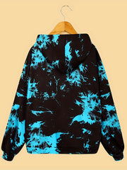 Halloween Skeleton Graphic Long Sleeve Hooded Sweatshirt Women's Sports Hoodie