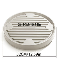 Plastic Movable Tray For Flower Pots Universal Wheel Bottom Support