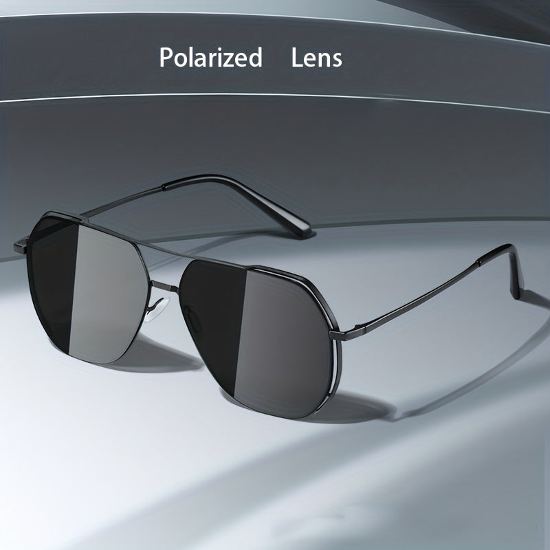 Polarized Aviator Sunglasses UV400 Metal Frame