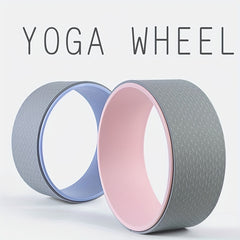 Yoga Fitness Wheel Pilates Massage Circle for Back Stretching