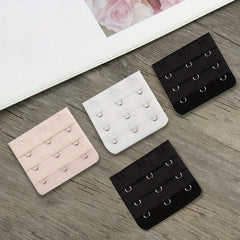 4pcs 3 Hooks Bra Strap Extenders Adjustable Comfort Band