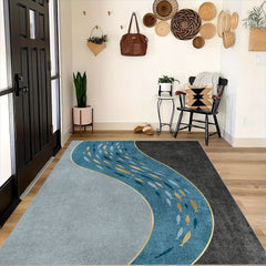 Soft Faux Sheepskin Floor Mat Cashmere Carpet Anti Slip Washable Large