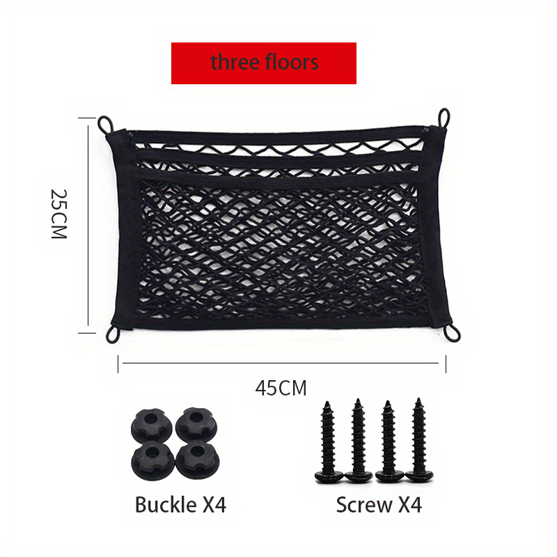 Car Storage Bag Box Net Tail Luggage Net Car Net