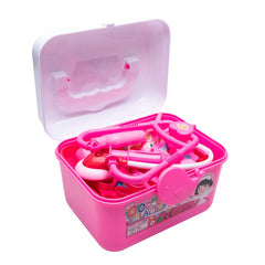 JETFLIP Kids Doctor Play Set with Stethoscope Syringe Medical Bag & Accessories