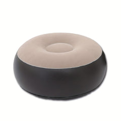 2pcs Inflatable Sofa Plush Lazy Bed Portable Foldable Sofa Chair