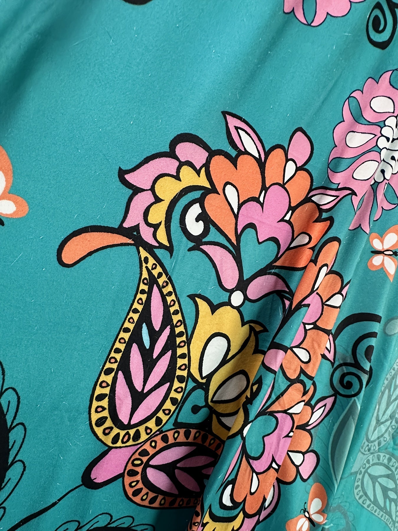 Floral Print Drop Crotch Jumpsuit Women's Clothing