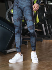 Men's Quick Dry Compression Leggings for Fitness Basketball