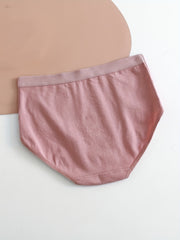 4pcs Comfy High Waist Briefs Women's Lingerie