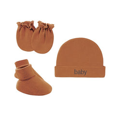Cute Newborn Hospital Set Beanie Cap & Gloves for Baby Girls & Boys