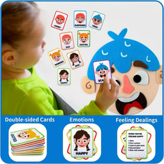 Craftstory Emotions Cards for Making Faces Game