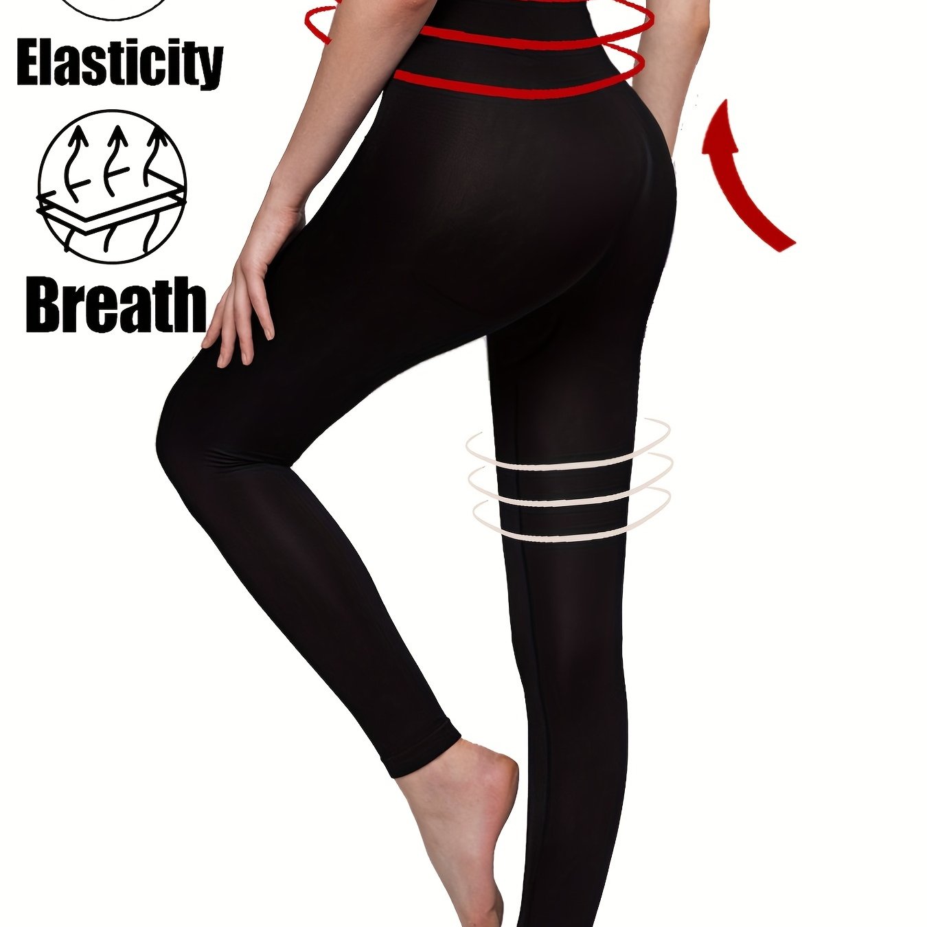 High Waist Shaping Pants Tummy Control Compression Shorts