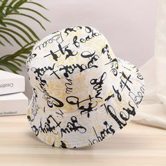 Abstract Graffiti Pattern Bucket Hat For Summer