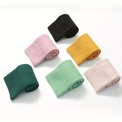 Round Toe Over The Knee Non Slip Yoga Socks Warm Long Tube Cold Socks