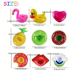 2pcs Inflatable Drink Holder Pool Sea Surf Cup Holder