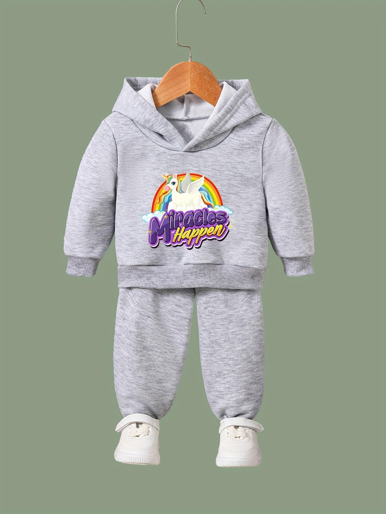 Girls Hoodies Jogger Pants Set For Sports Spring Fall Christmas Gift Boys