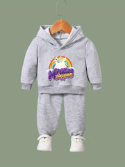 Girls Hoodies Jogger Pants Set For Sports Spring Fall Christmas Gift Boys