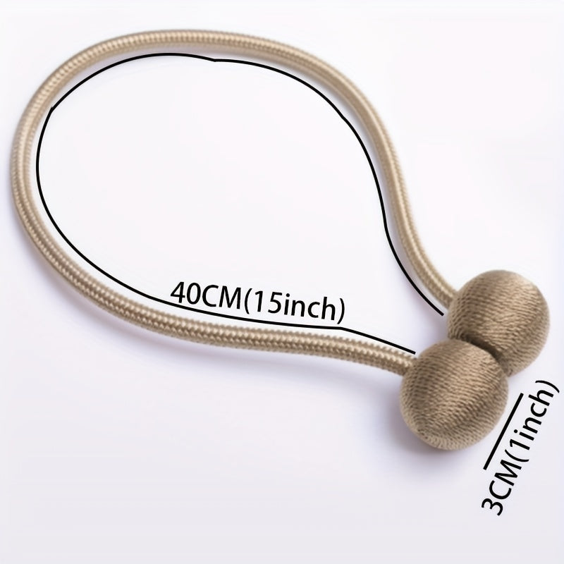 1pc Magnetic Curtain Tieback for Bedroom Office Living Room