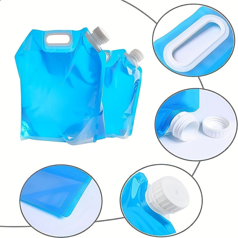 5L 10L Portable Water Bucket Foldable Water Container Water Bag