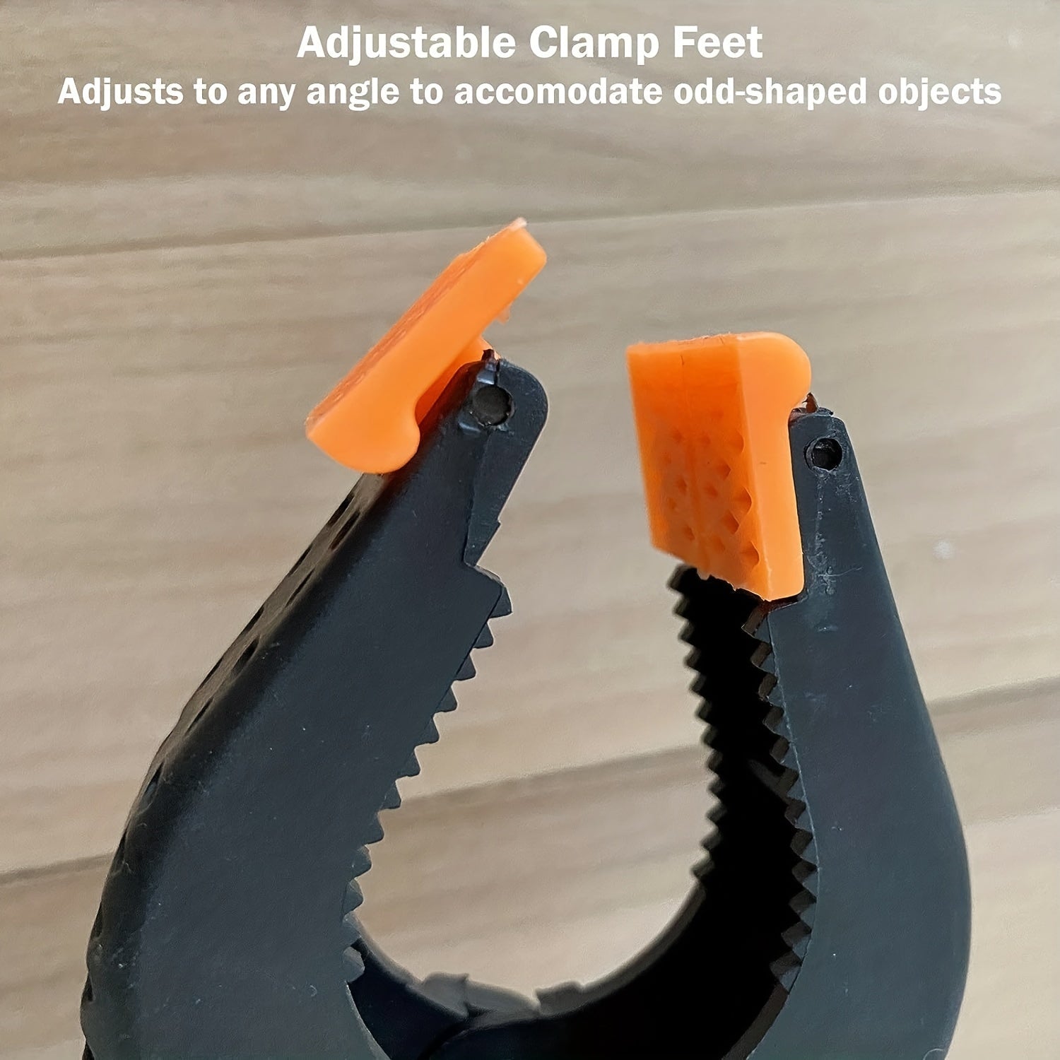 4pcs Plastic Spring Clamps Nylon Woodworking Clamps Retaining Clamps