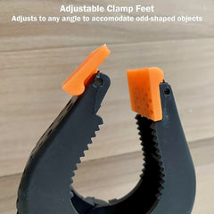 4pcs Plastic Spring Clamps Nylon Woodworking Clamps Retaining Clamps