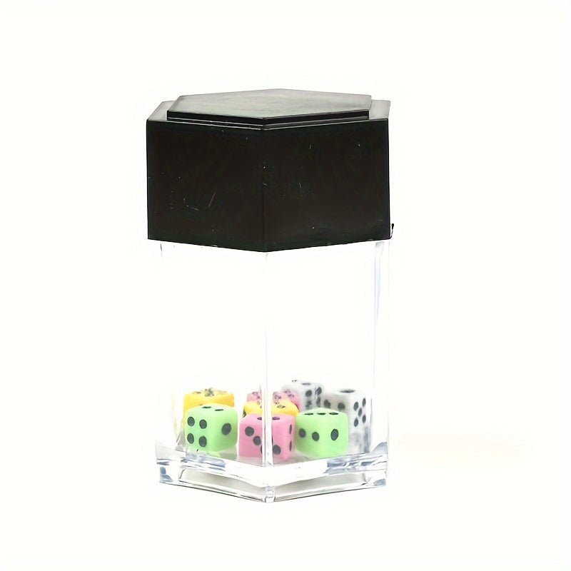 Colorful Explosion Dice Magic Prop Funny Performance Toys