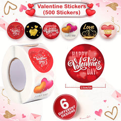 500pcs Love Stickers Crafts Stickers St Classroom Decoration Stickers