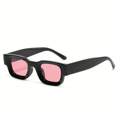 Square Frame Sunglasses Hip Hop Punk Sunglasses