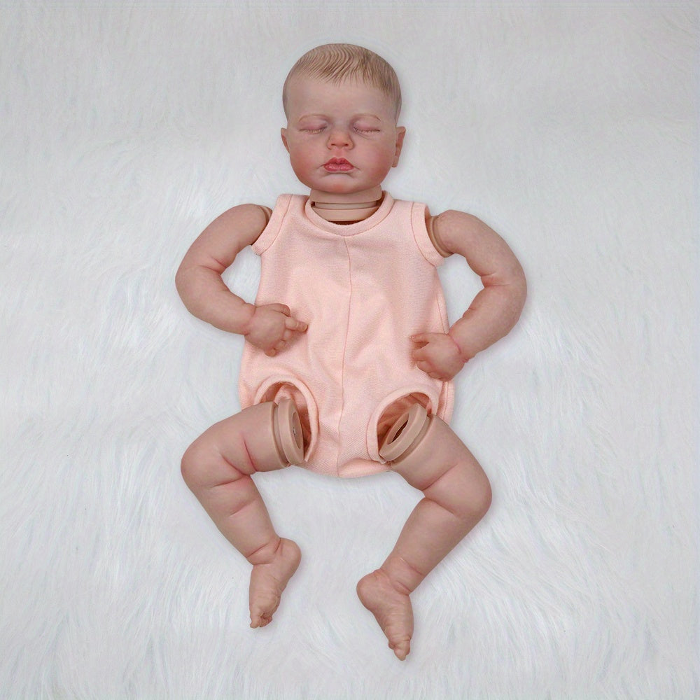 3D Unfinished Painted Blank Kits Reborn Doll Parts DIY