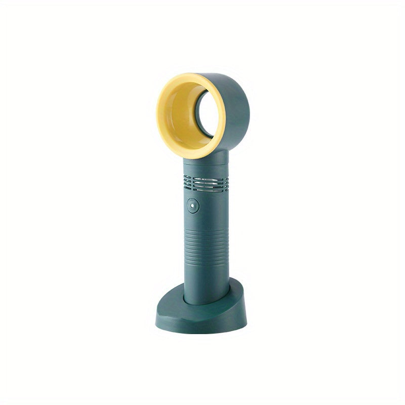 Mini Portable Fan USB Rechargeable Night Light Cooling Handheld Fan
