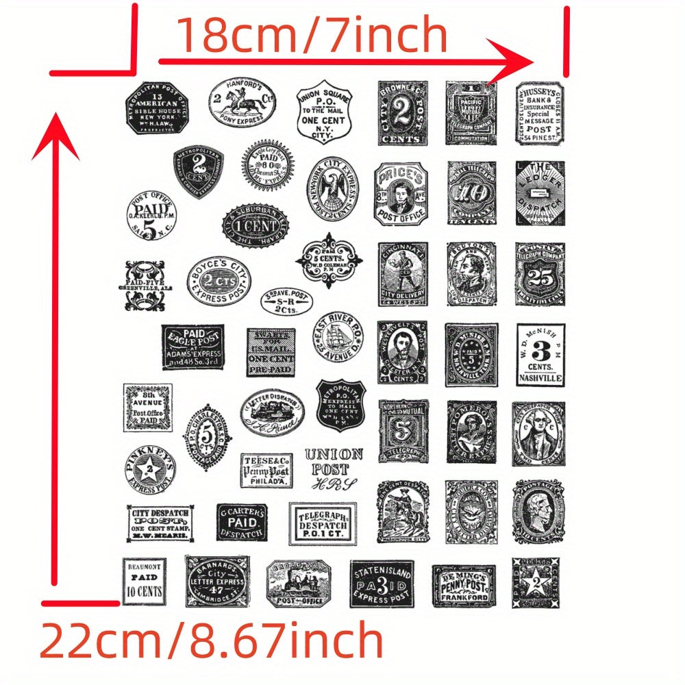 Christmas Santa Claus Stamps Scrapbooking Paper Craft Album Card