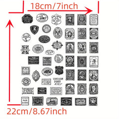 Christmas Santa Claus Stamps Scrapbooking Paper Craft Album Card
