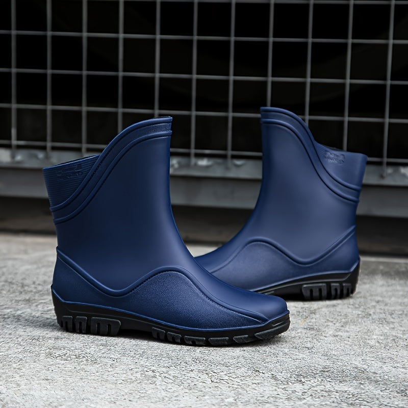 Men's Waterproof Non-Slip Rain Boots