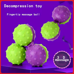 3D Fingertip Gravity Massage Ball Decompressing Toy