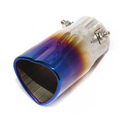 Heart Shaped Exhaust Tail Pipe Muffler Upgrade for Your Car
