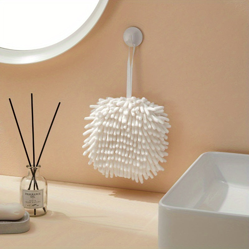 Chenille Hand Wipe Ball Absorbent Soft Hand Towel