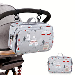 Mini Diaper Hanging Bag for Stroller - Nursery Storage Organizer