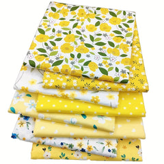 8pcs Cotton Twill Fabric Set for Bed Sheet Duvet Cover Decor
