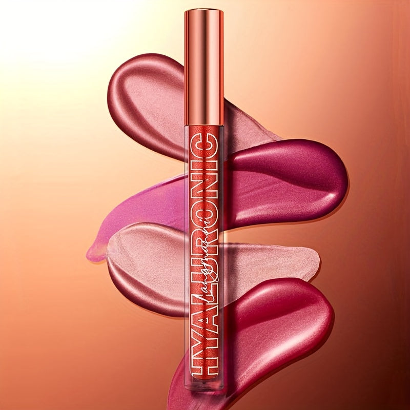 Hydrating Glitter Lip Gloss Long Lasting Waterproof High Pigment