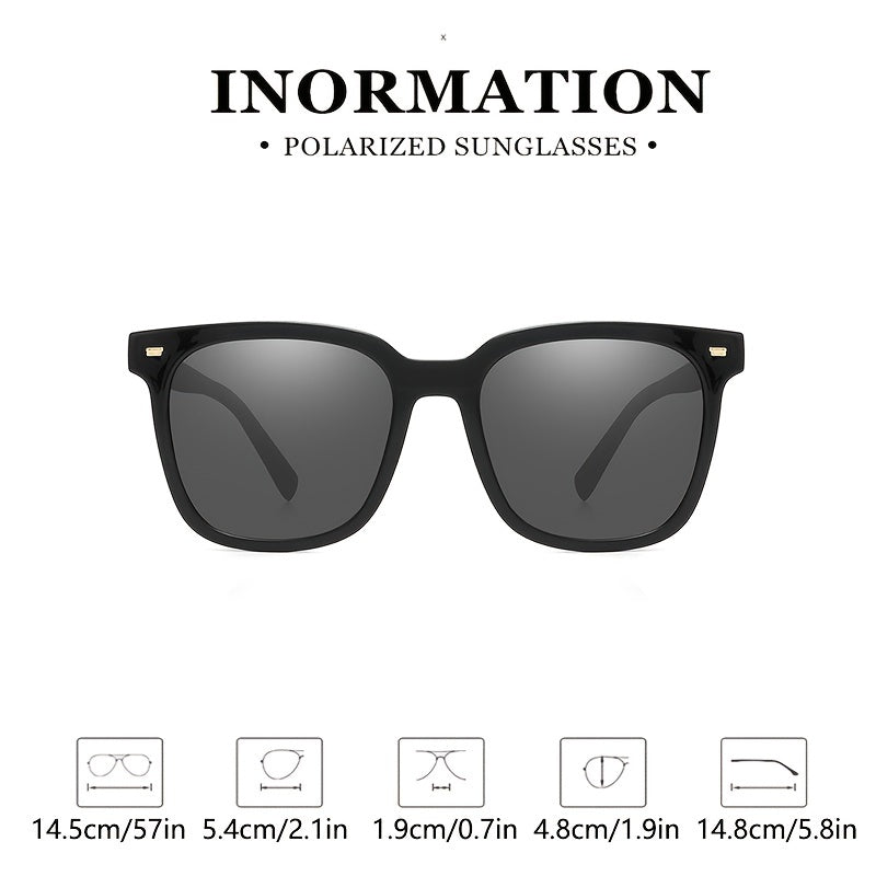 Men's Square Sunglasses UV Protection for Driving