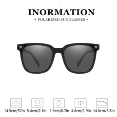 Men's Square Sunglasses UV Protection for Driving