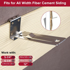 2pcs Wall Plate Tool 5 16 Inch Wall Plate for Fiber Cement Side Plates