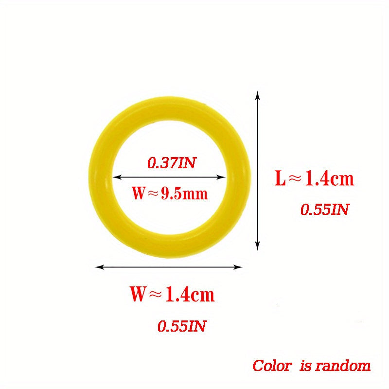 100pcs Hand-knit Setting Circle O-shaped Hook And Loop Hand-knit Material