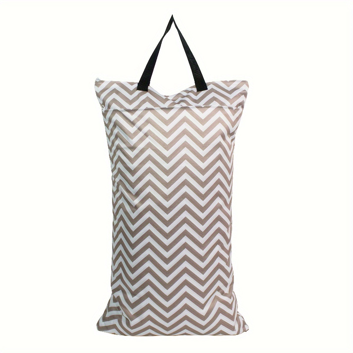 Reusable Hanging Wet Dry Cloth Diaper Pail Bag with Multiple Compartments