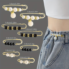 Jeans Waist Change Safety Pins Brooch Clips Female Adjust Buckles