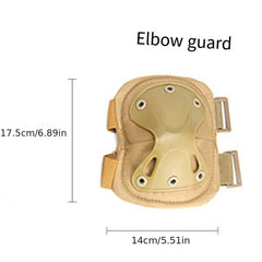 Outdoor Elbow Guard Set Knee Support For Mountaineering