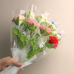 Handcrafted Crochet Rose Bouquet for Mother's & Birthday