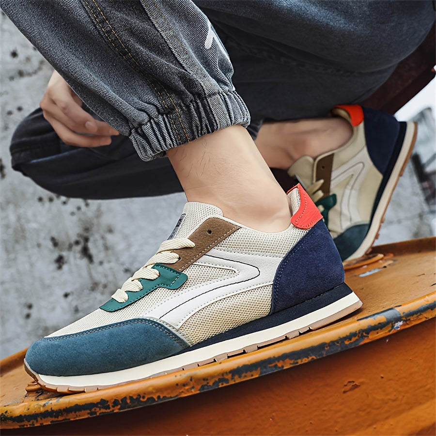 Men's Casual Mixed Low Top Sneakers for Walking Running