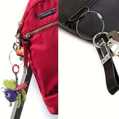 10pcs Stainless Steel Cable Keychain for Outdoor Travel