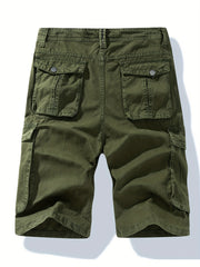 Men's Cotton Cargo Shorts for Spring & Summer